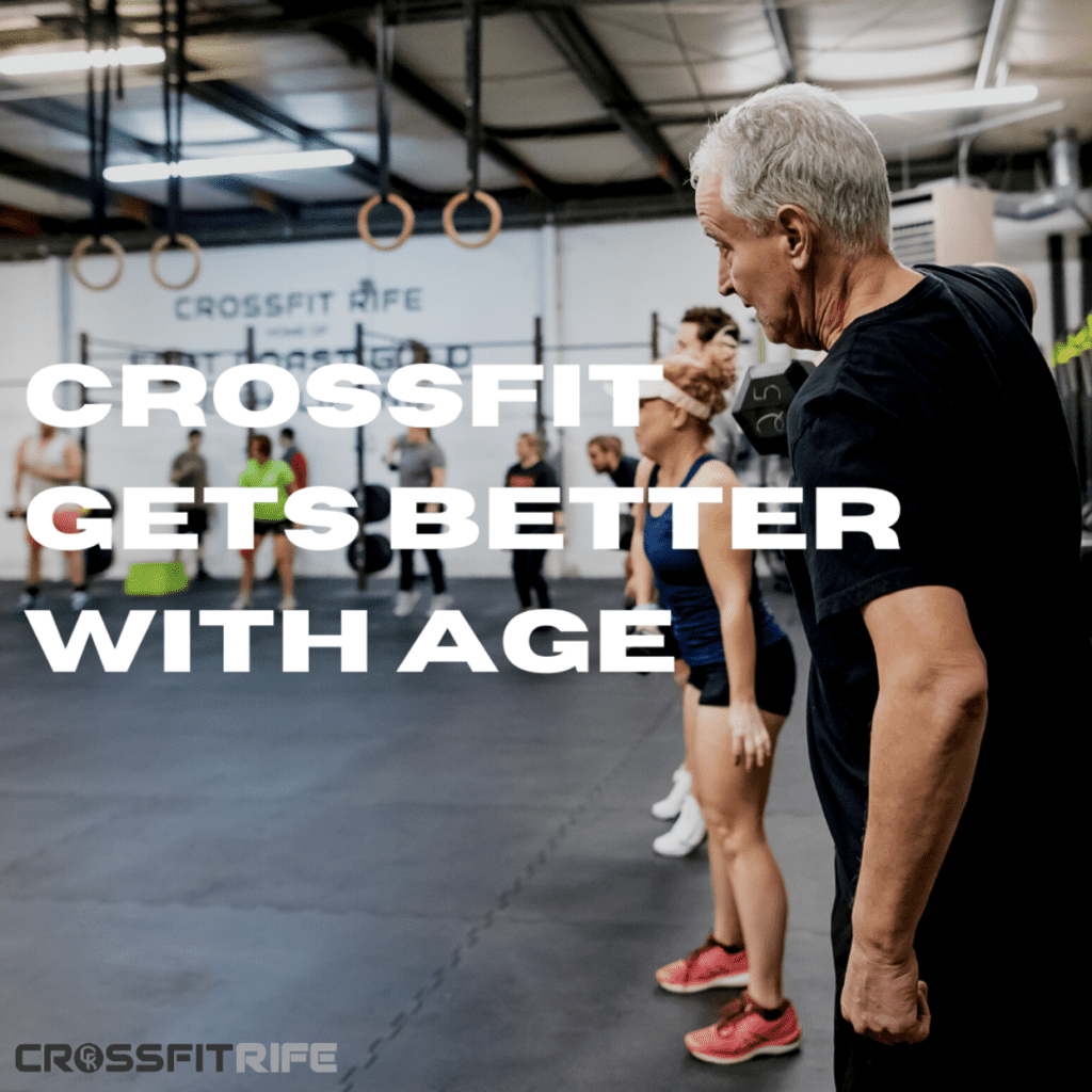 CrossFit Class or older athletes warming up